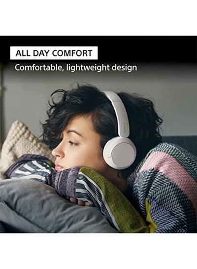 Sony WH-CH520 Wireless Bluetooth On Ear With Mic For Phone Call White-3