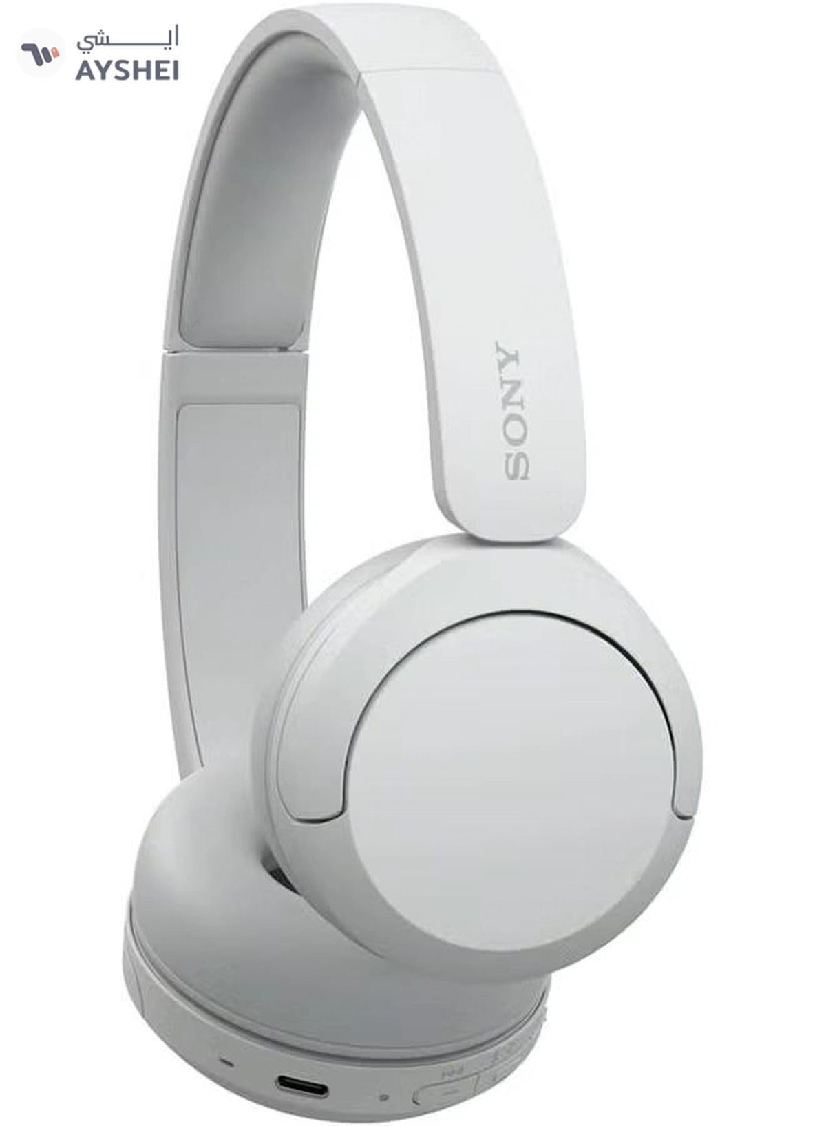 Sony WH-CH520 Wireless Bluetooth On Ear With Mic For Phone Call White-5-5