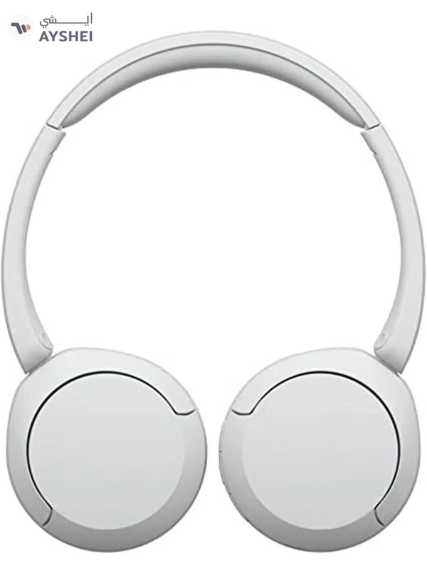 Sony WH-CH520 Wireless Bluetooth On Ear With Mic For Phone Call White