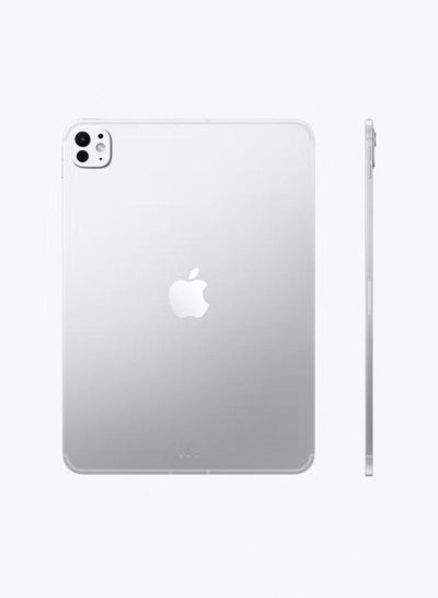 Apple iPad Pro - 2025(6th Generation) M5 11-inch, 512GB, WiFi, Silver with Standard Glass - Middle East Version-2