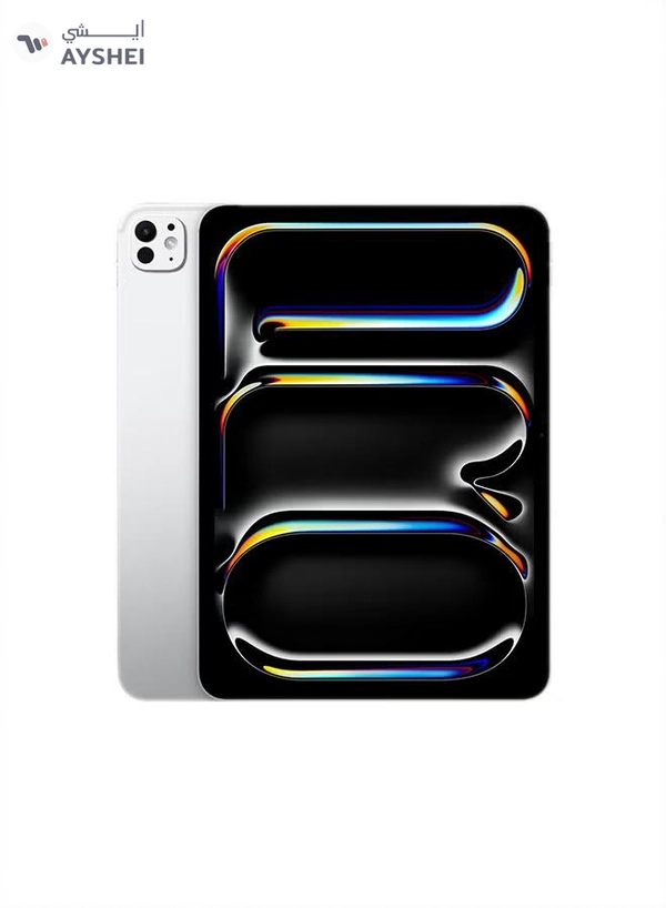 Apple iPad Pro - 2025(6th Generation) M5 11-inch, 512GB, WiFi, Silver with Standard Glass - Middle East Version