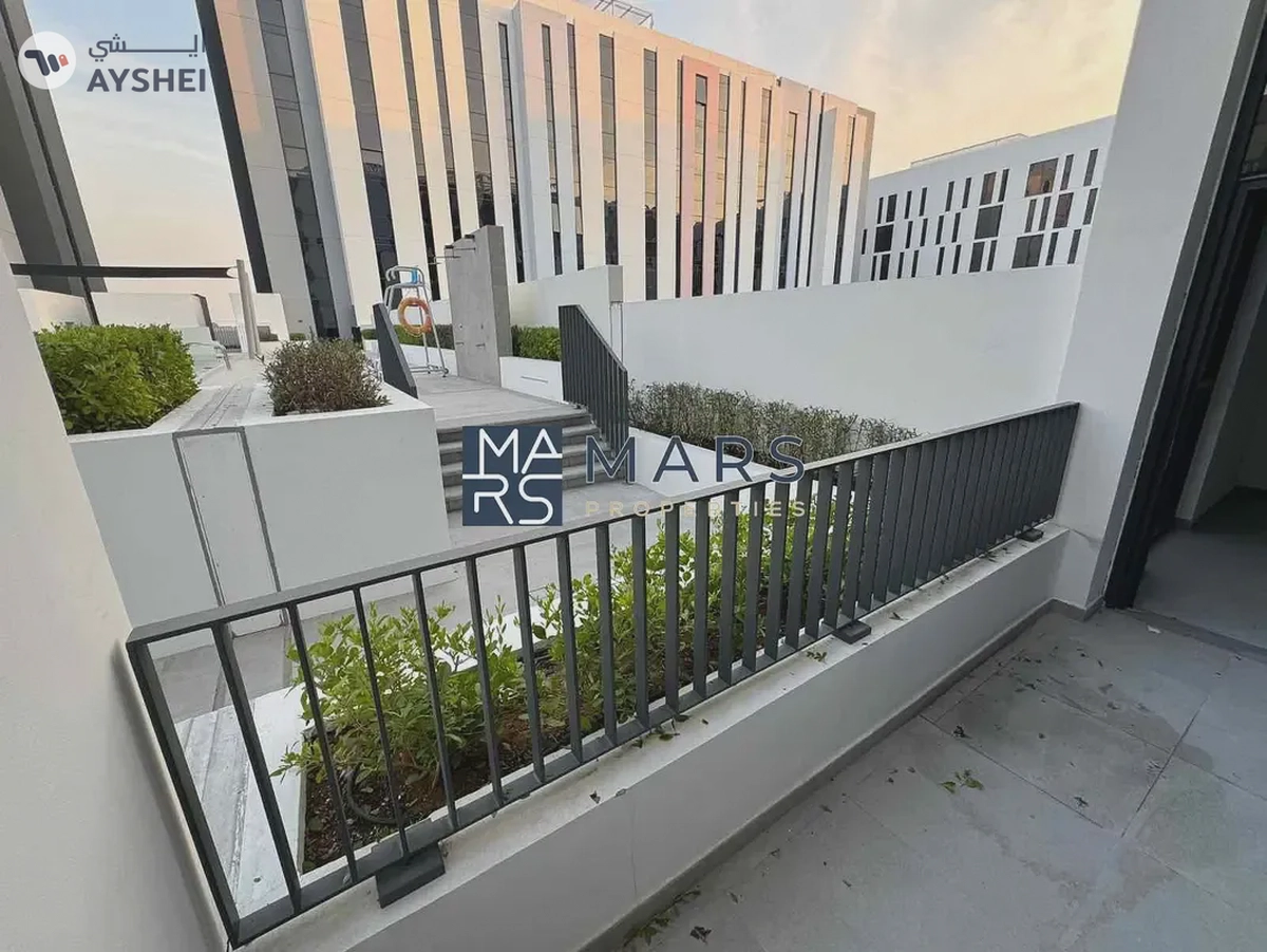 The Capacious 1BHK with Balcony & Pool View for Sale
