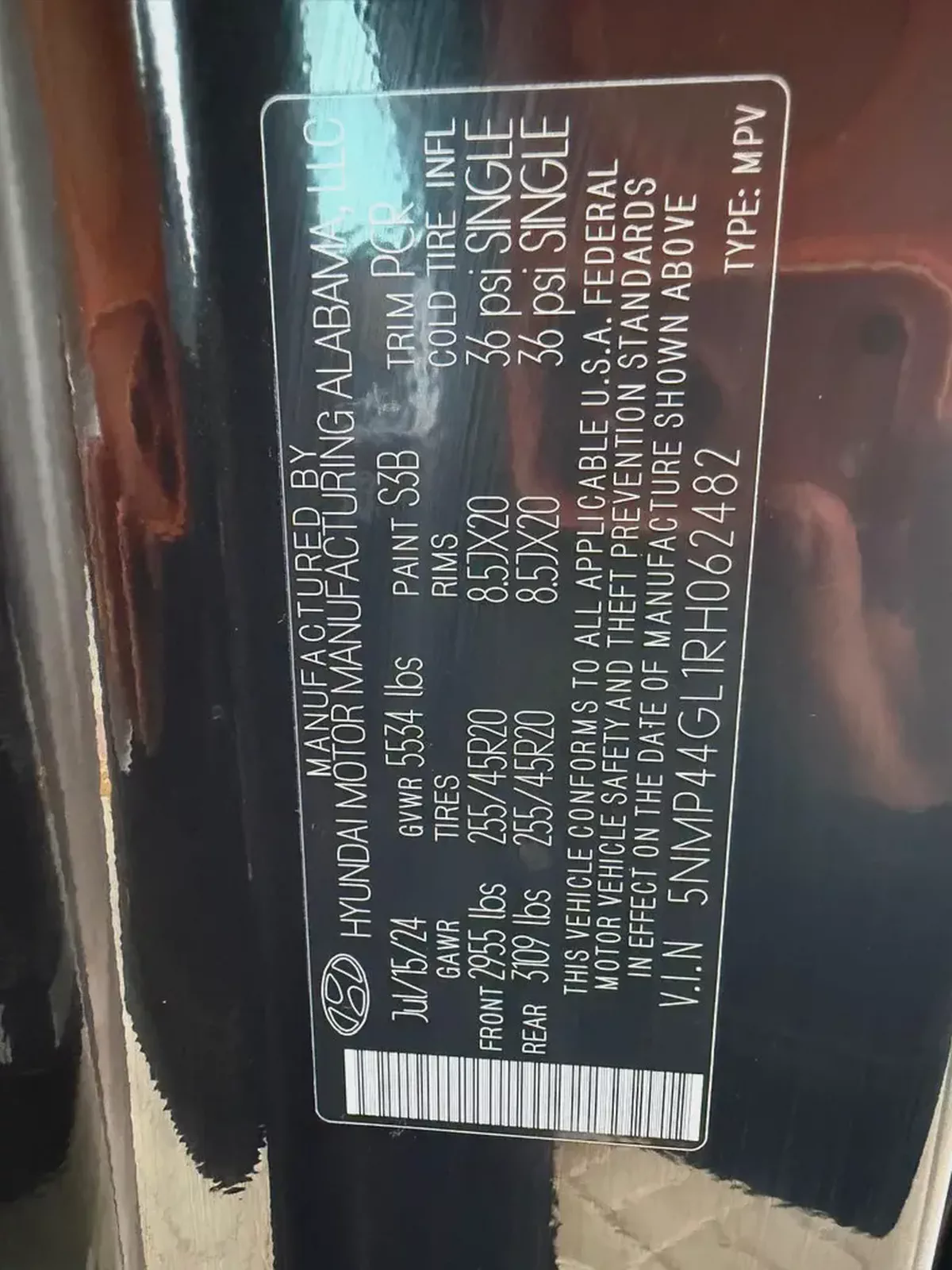 2024 Hyundai Santa Fe Calligraphy American Specs-7-7