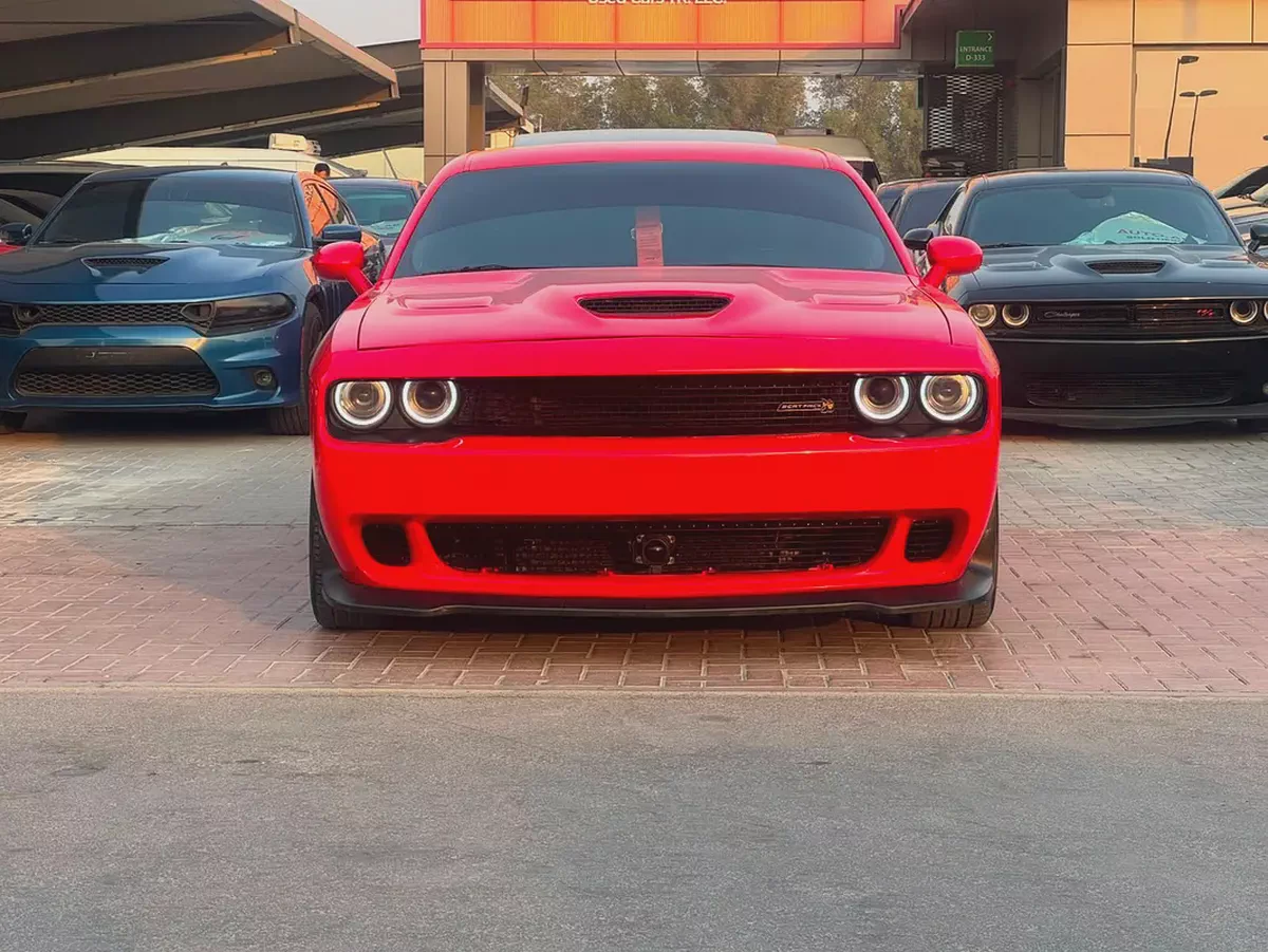 دودج شالنجر SRT 6.4 مواصفات أمريكية بحالة جيدة-1-1