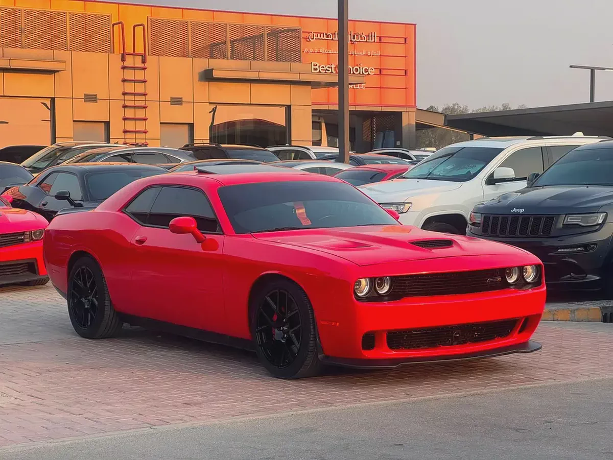 دودج شالنجر SRT 6.4 مواصفات أمريكية بحالة جيدة-2-2