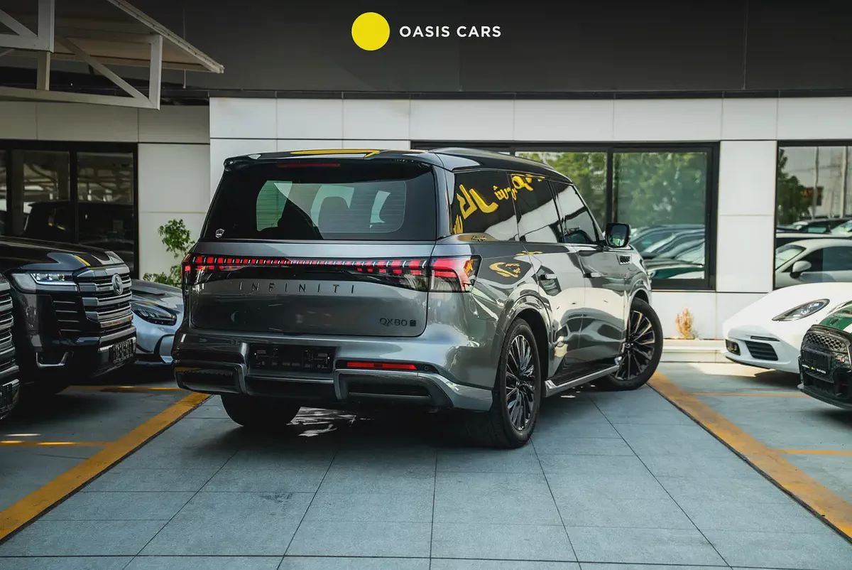 Infiniti QX80 Autograph 2025 GCC Specs Agency Warranty Full Service History 3.5L Twin Turbo V6-4-4
