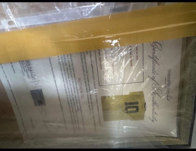 pele signed jersey-0