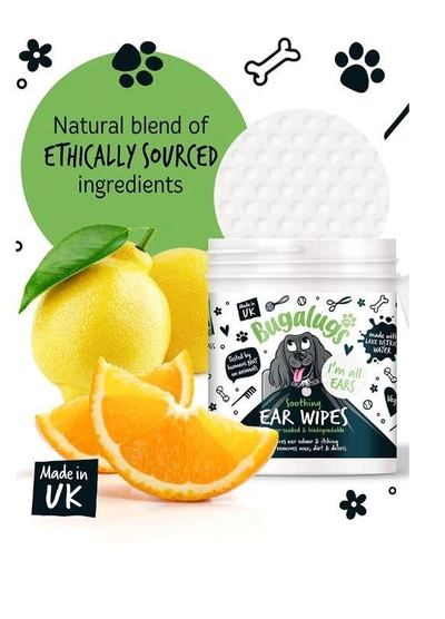 Bugalugs Soothing Ear Wipes 100pcs-1