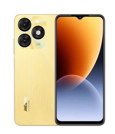 ITEL A50 Dual SIM Shimmer Gold 3+5GB RAM 128GB 4G - Middle East Version-0