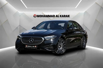MERCEDES BENZ E 300 - 2024 - GCC - GARGASH WARRANTY + SERVICE CONTRACT - ORIGINAL PAINT-0