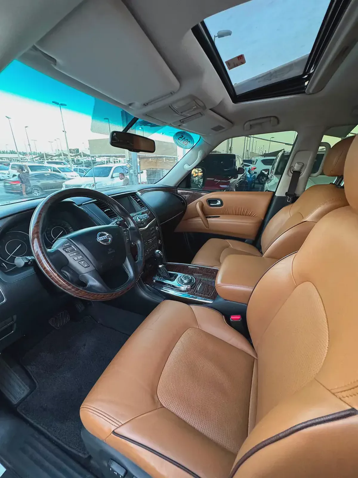 نيسان بترول Nissan Patrol LE Platinum 2015 GCC Specs-9-9