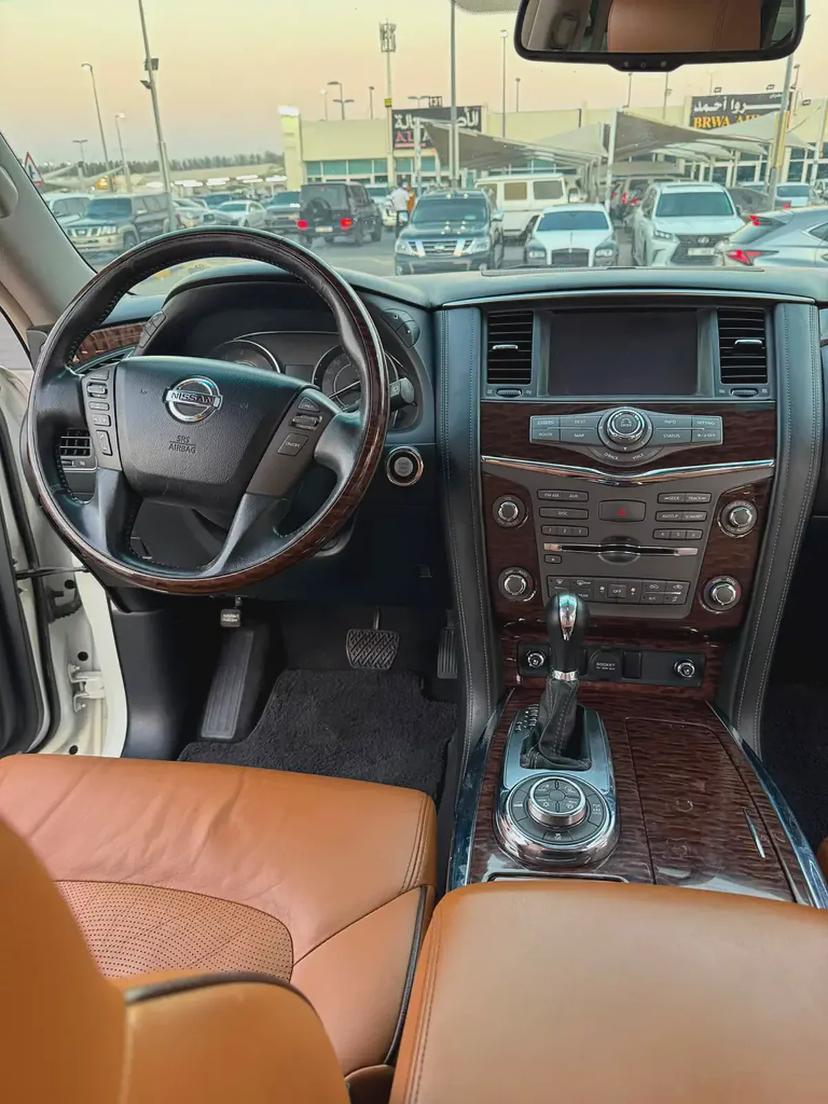 نيسان بترول Nissan Patrol LE Platinum 2015 GCC Specs-8-8