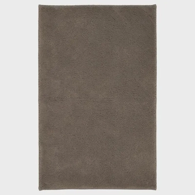 SÖDERSJÖN Grey-Brown Bath Mat - 50x80 cm | Stylish and Comfortable Bathroom Essential-0