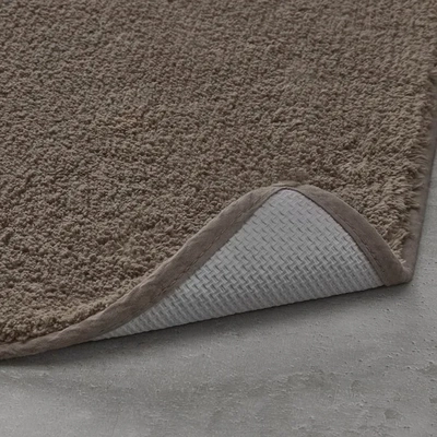 SÖDERSJÖN Grey-Brown Bath Mat - 50x80 cm | Stylish and Comfortable Bathroom Essential-2