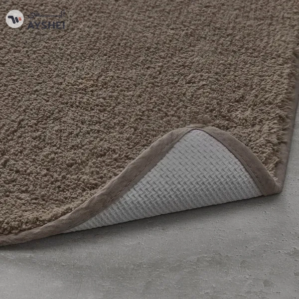 SÖDERSJÖN Grey-Brown Bath Mat - 50x80 cm | Stylish and Comfortable Bathroom Essential