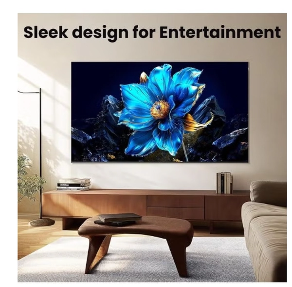 TCL 85 Inch P7K QLED TV | 4K Google TV | AiPQ Processor | Dolby Vision | HVA Panel | HLG, HDR10+, Ai Clarity, Color, HDR | Dolby Atmos | DTS Virtual:X | Miracast