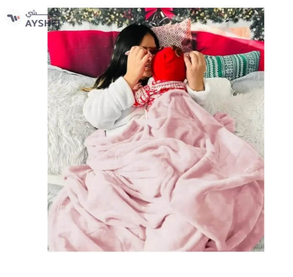 BSB HOME® 300 GSM Premium Plush Single Blanket for Bed, Sofa, Couch