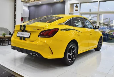 AED 618 EMi for 5Yrs | MG GT ( 2023 Model ) in Yellow Color GCC Specs-5