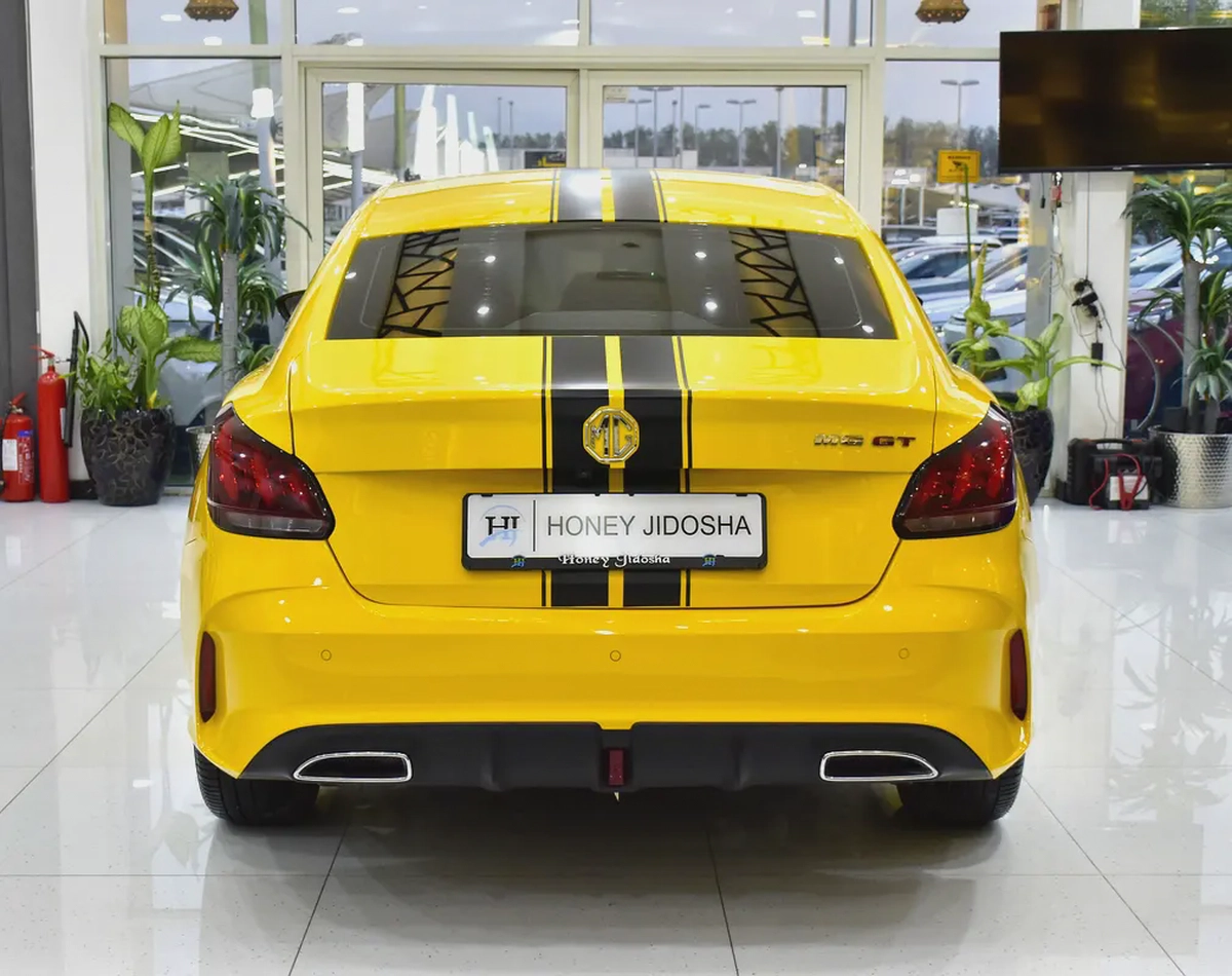 AED 618 EMi for 5Yrs | MG GT ( 2023 Model ) in Yellow Color GCC Specs-4-4