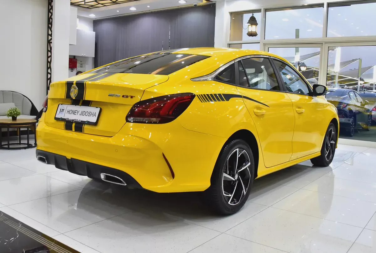 AED 618 EMi for 5Yrs | MG GT ( 2023 Model ) in Yellow Color GCC Specs-5-5