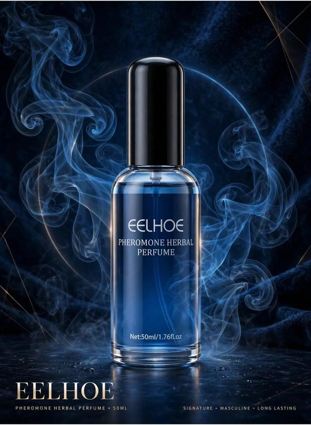 EELHOE Pheromone Herbal Perfume – Signature Scent for Special Moments Create a confident fragrance experience with EELHOE Pheromone Herbal Perfume. Perfect for everyday use and special occasions, this stylish 50ml perfume adds a polished finishing touch while helping you feel fresh, confident, and ready for the day.