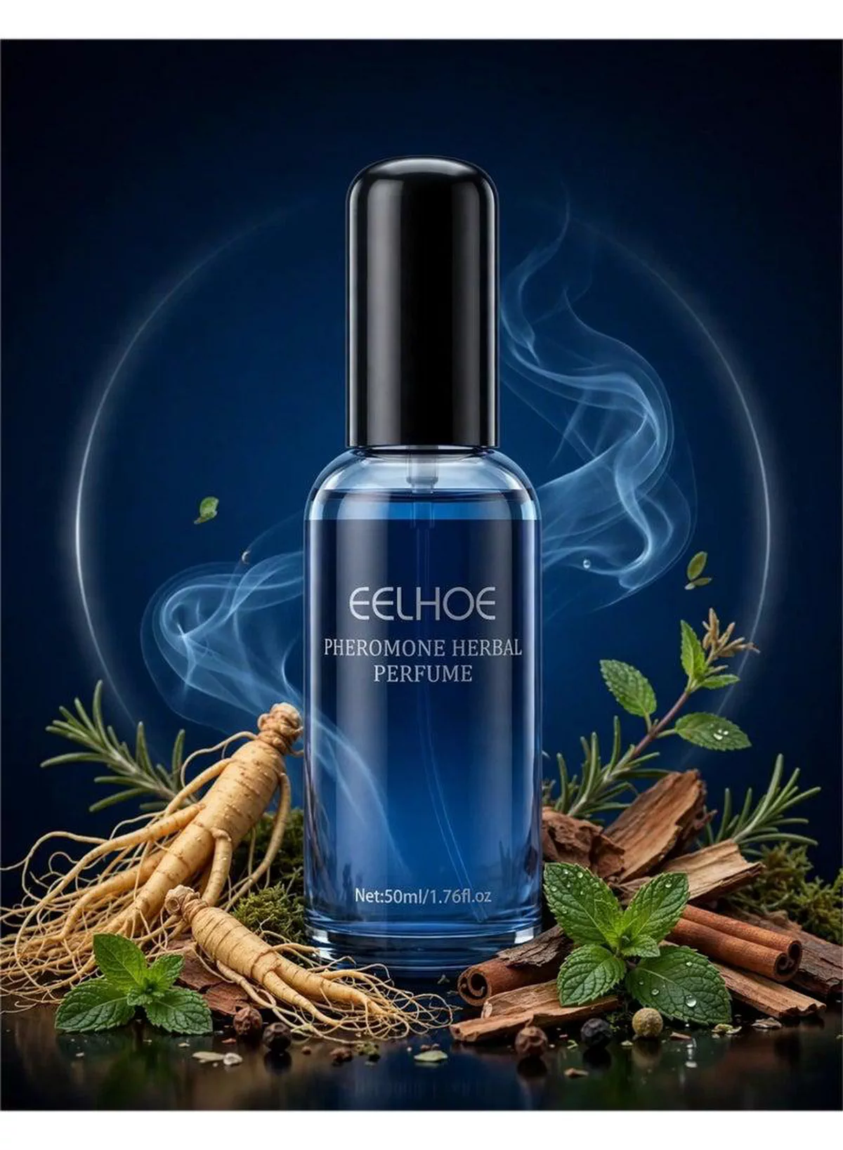 EELHOE Pheromone Herbal Perfume – Signature Scent for Special Moments Create a confident fragrance experience with EELHOE Pheromone Herbal Perfume. Perfect for everyday use and special occasions, this stylish 50ml perfume adds a polished finishing touch while helping you feel fresh, confident, and ready for the day.-3-3