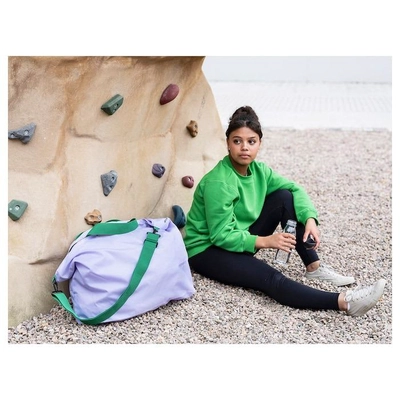 IKEA RÄCKLA Bag, Foldable, Lilac/Green, 75x45 cm/55 L-7