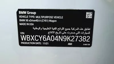 Stunning 2022 BMW X6 xDrive40i | GCC Specs | Low Mileage-17