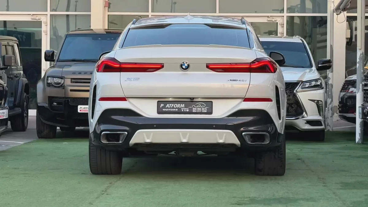 Stunning 2022 BMW X6 xDrive40i | GCC Specs | Low Mileage-3-3