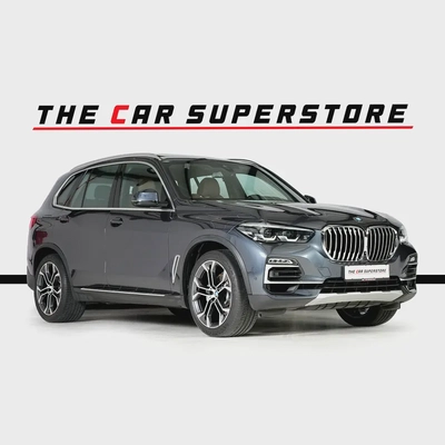 BMW X5 40i X-Drive-GCC-AGMC Full Service History-Warranty  Service Contract Until June 2026-0