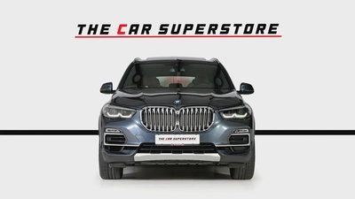 BMW X5 40i X-Drive-GCC-AGMC Full Service History-Warranty  Service Contract Until June 2026-2
