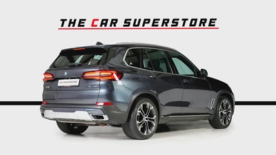 BMW X5 40i X-Drive-GCC-AGMC Full Service History-Warranty  Service Contract Until June 2026-7