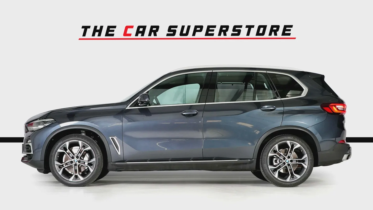 BMW X5 40i X-Drive-GCC-AGMC Full Service History-Warranty  Service Contract Until June 2026-4-4