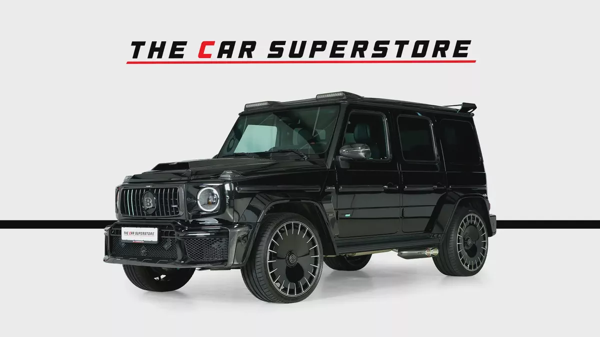 BRABUS G800 Widestar-Brand New-BRABUS Authentication Certificate-Full Carbon Fiber Package-3-3