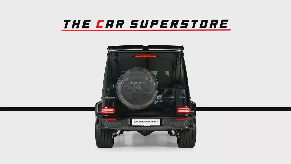 BRABUS G800 Widestar-Brand New-BRABUS Authentication Certificate-Full Carbon Fiber Package-6-6