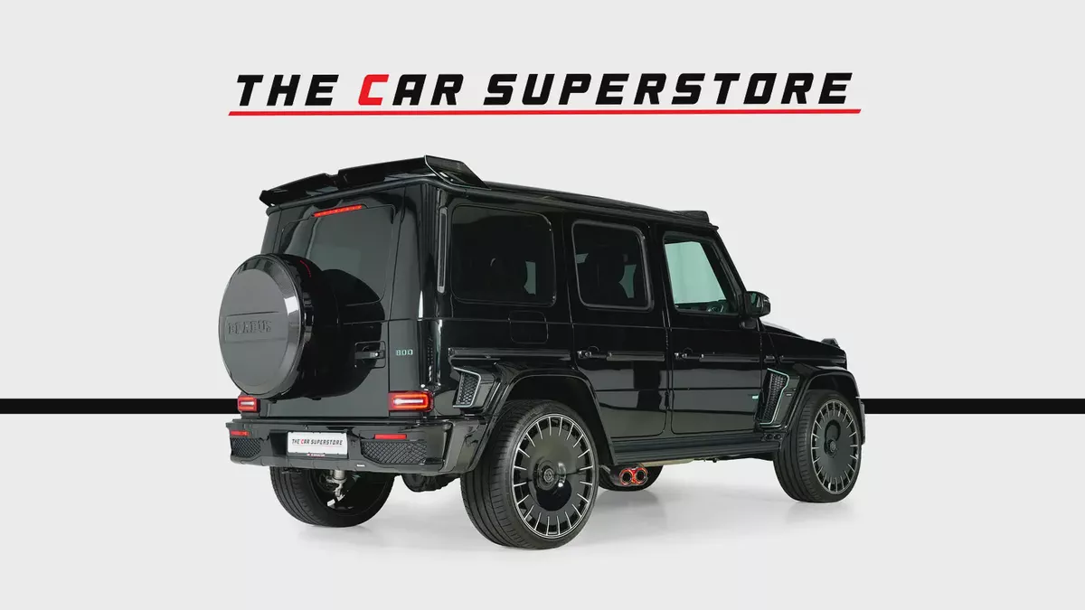 BRABUS G800 Widestar-Brand New-BRABUS Authentication Certificate-Full Carbon Fiber Package-7-7