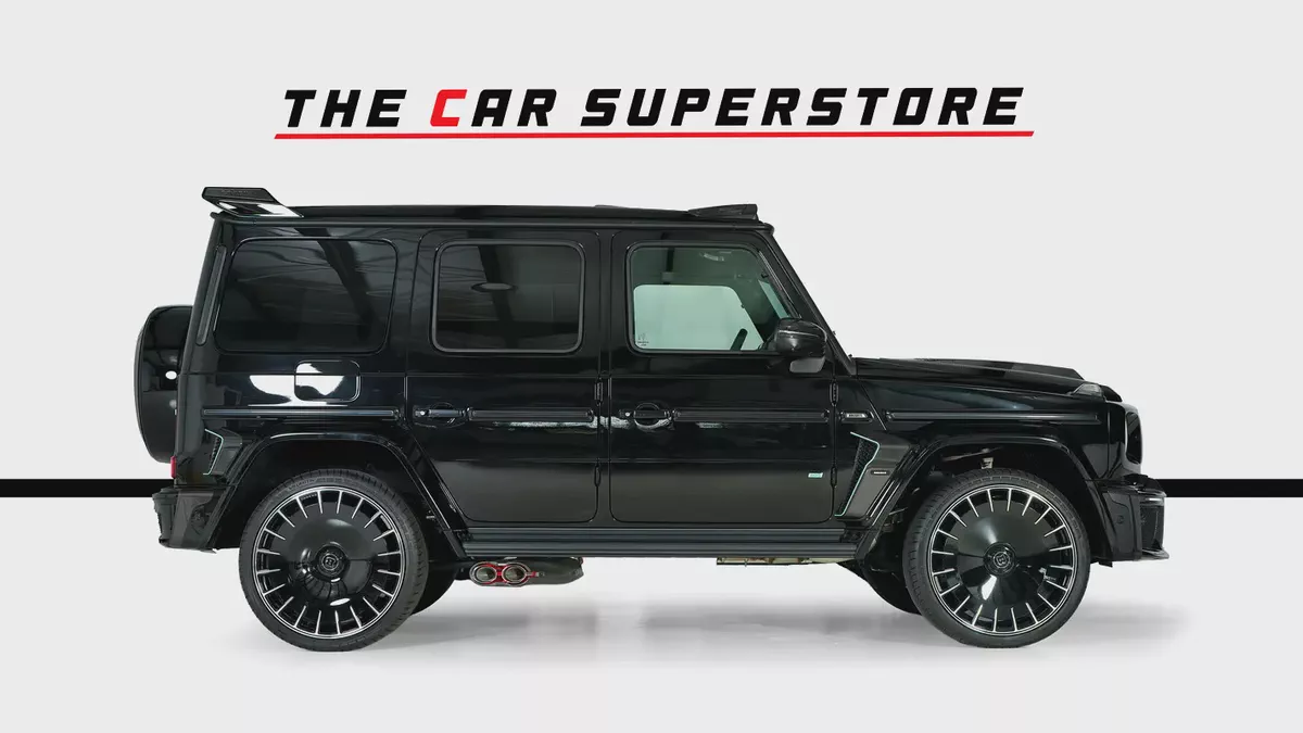 BRABUS G800 Widestar-Brand New-BRABUS Authentication Certificate-Full Carbon Fiber Package-8-8