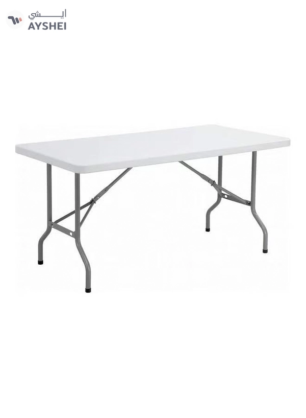 Mahmayi Heavy Duty Folding Table White 180x75x74cm
