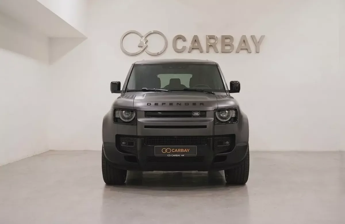 AED 5154 PM | LAND ROVER DEFENDER HSE CARPATHIAN GREY V6 2024 | AGENCY WARRANTY TILL MARCH 2028-1-1