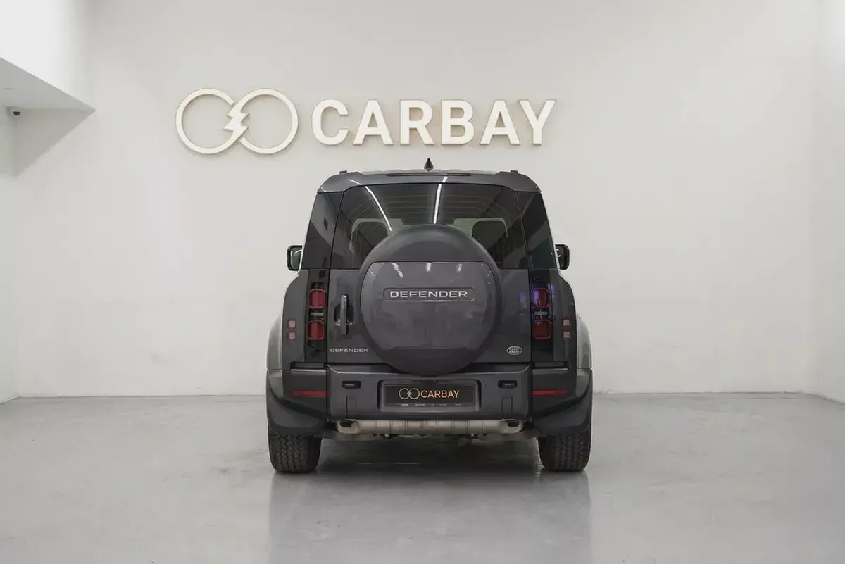AED 5154 PM | LAND ROVER DEFENDER HSE CARPATHIAN GREY V6 2024 | AGENCY WARRANTY TILL MARCH 2028-3-3