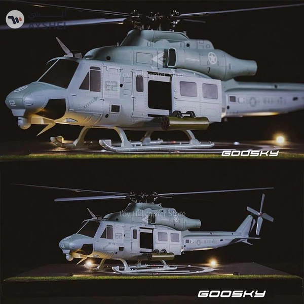 Goosky E2 UH-1Y Venom Intelligent Rc Helicopter 1:35 Scale