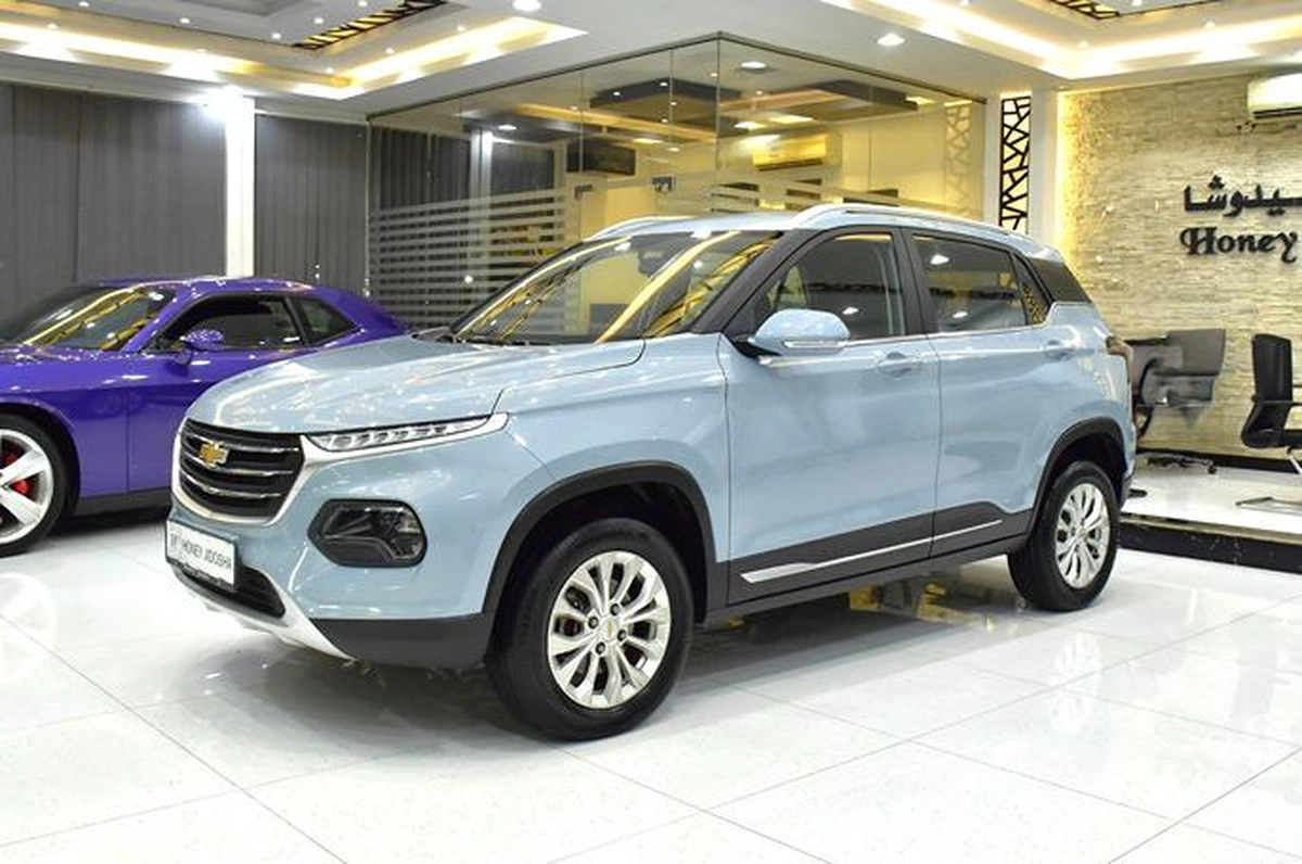 Chevrolet Groove LT ( 2023 Model ) in Blue Color GCC Specs-2-2