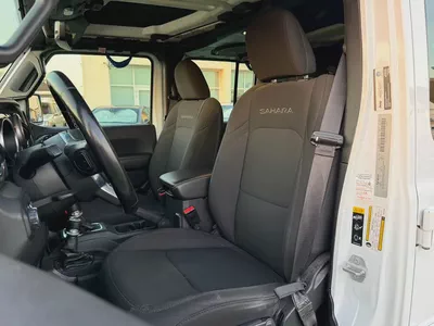 (2021) JEEP WRANGLER //SAHARA// GCC FULL OPTION -ORIGINAL PAINT--9