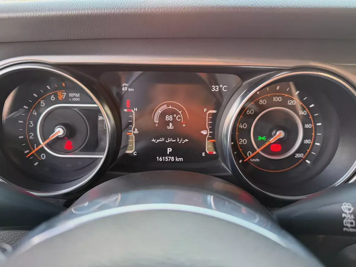 (2021) JEEP WRANGLER //SAHARA// GCC FULL OPTION -ORIGINAL PAINT--10-10