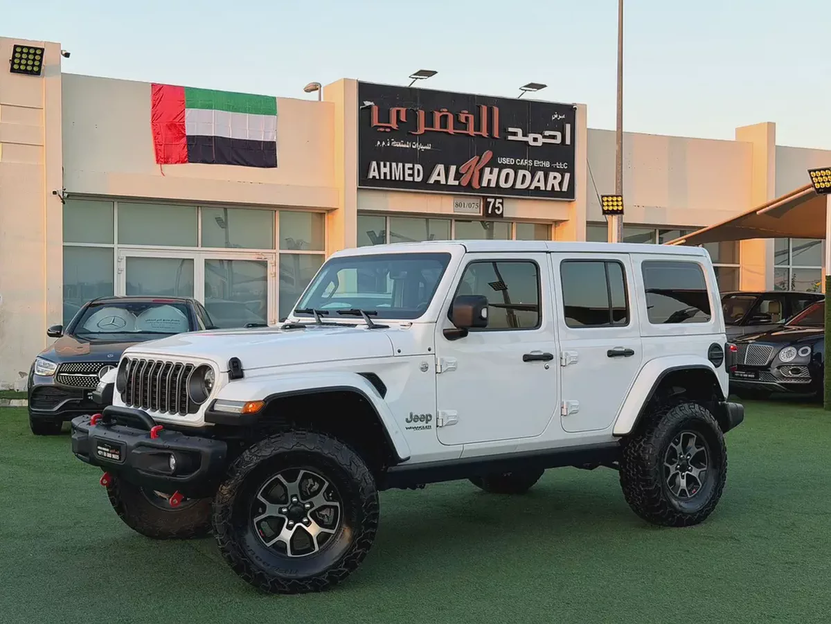 (2021) JEEP WRANGLER //SAHARA// GCC FULL OPTION -ORIGINAL PAINT-
