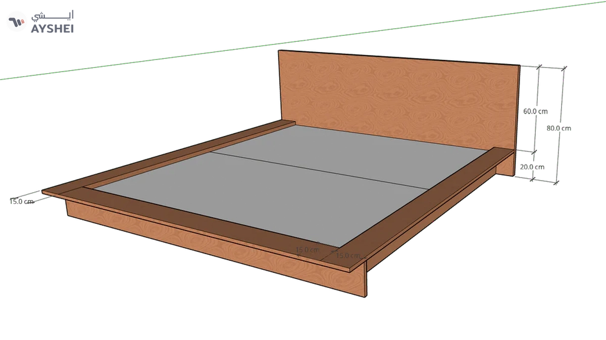Oregan Low Bed, MDF-3-3