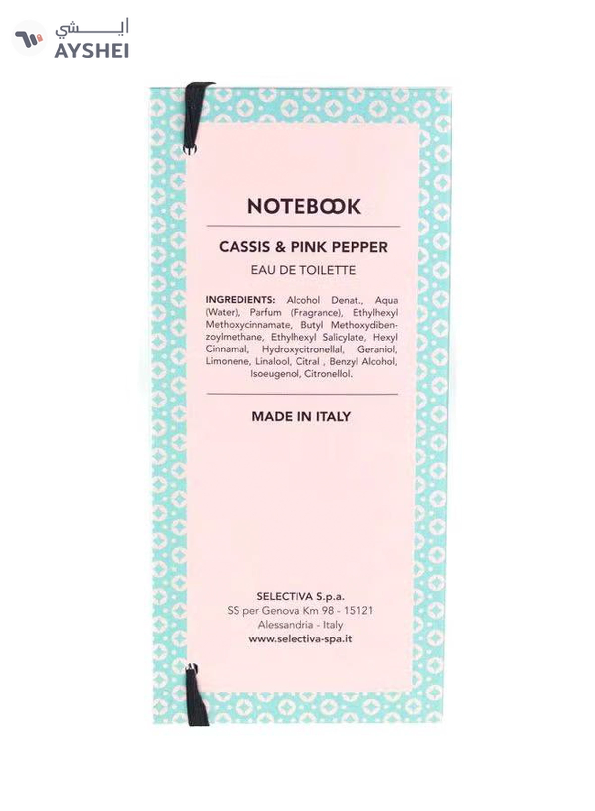 Aquolina Notebook Cassis And Pepper (W) EDT 100ml-4-4