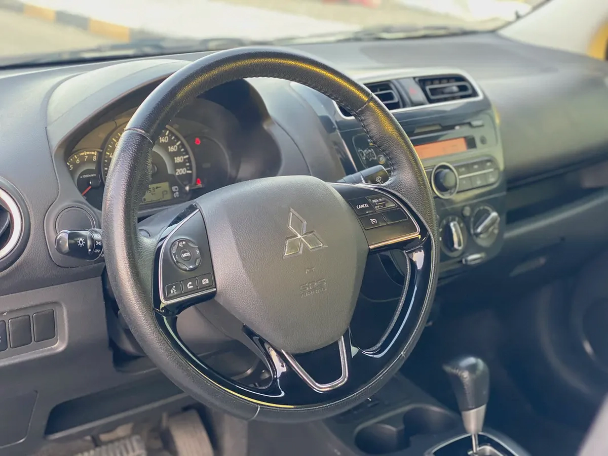 AED 445 Monthly - 0 Down Payment | Attrage GLX 2022 | GCC Specs | 1.2L 3-Cyl engine-5-5