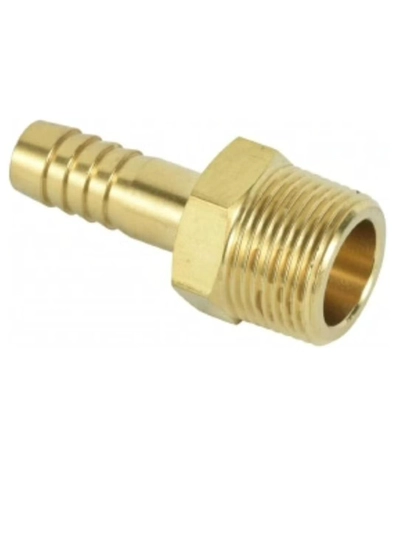 ABBASALI Brass Hose Nipple Jar 3/8''x 8MM-0