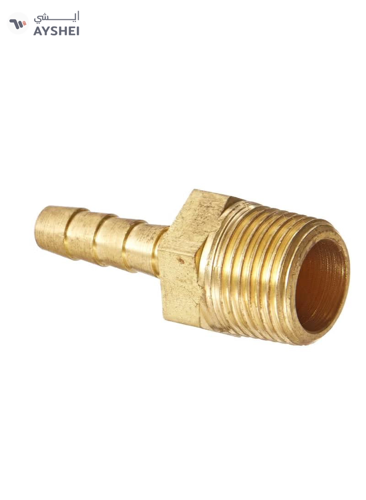 ABBASALI Brass Hose Nipple Jar 3/8''x 8MM-2-2